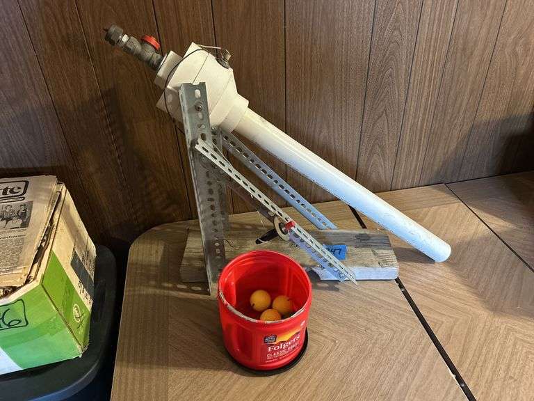 Potato Canon & Golf Balls