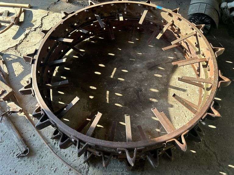 Spiked Tractor Wheels