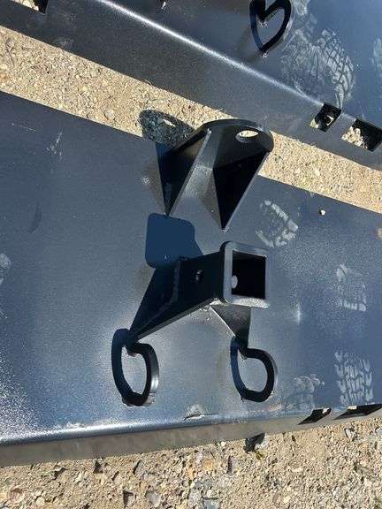 Receiver hitch plate