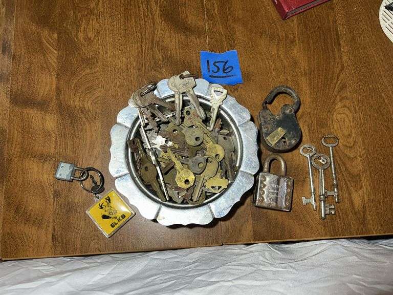 Collection of Keys & a Couple of Locks