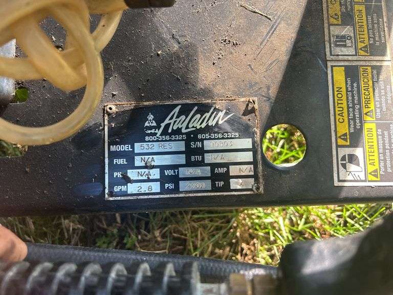 Aladin 532 Pressure Washer - Honda Engine