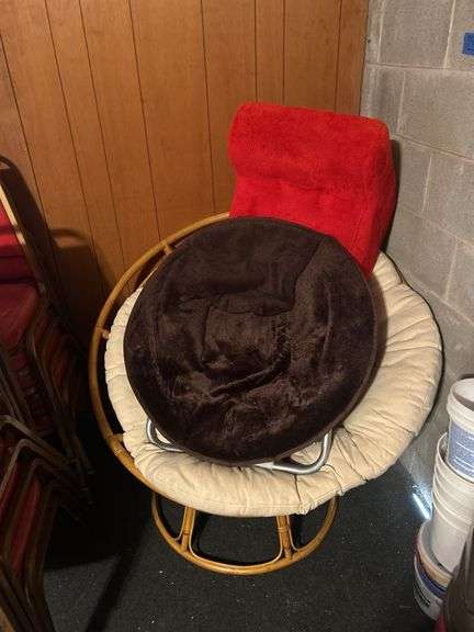 TV Dish Shaped Chair & More Chairs
