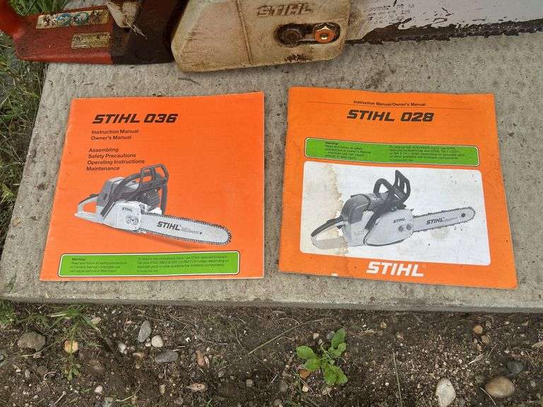 Stihl 025 Chainsaw & Manuals