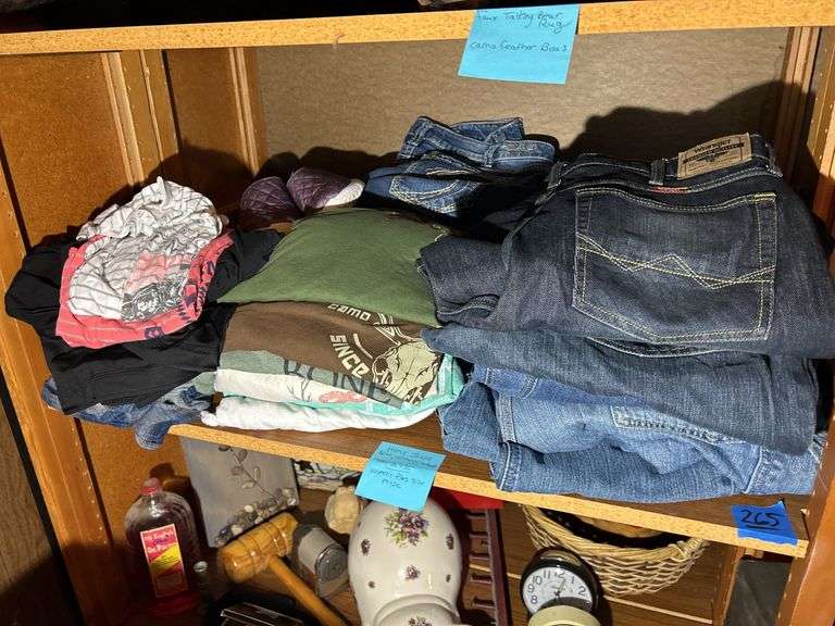 Men's Ariat, Wrangler, Carhartt Jeans Mostly Size 36X30 & Some Misc Women's Plus Size Clothing
