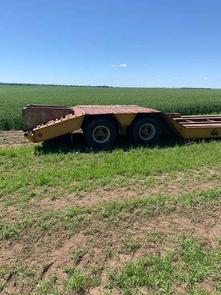 1984 Wisconsin Low Boy Trailer