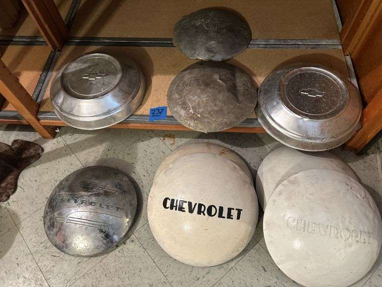 Collection of Hubcaps