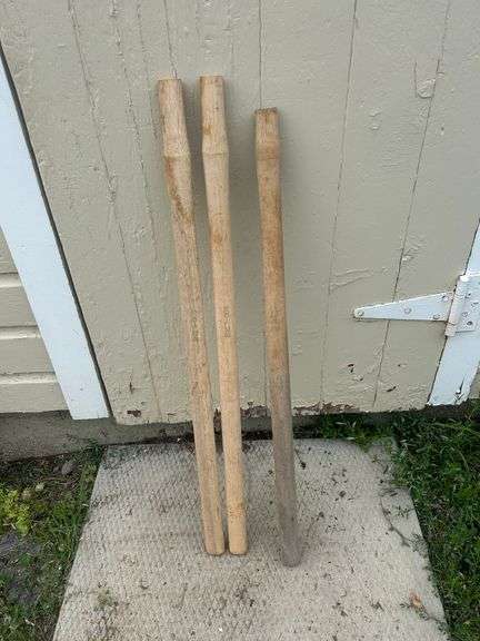 3 Wood Soo Line Tool Handles