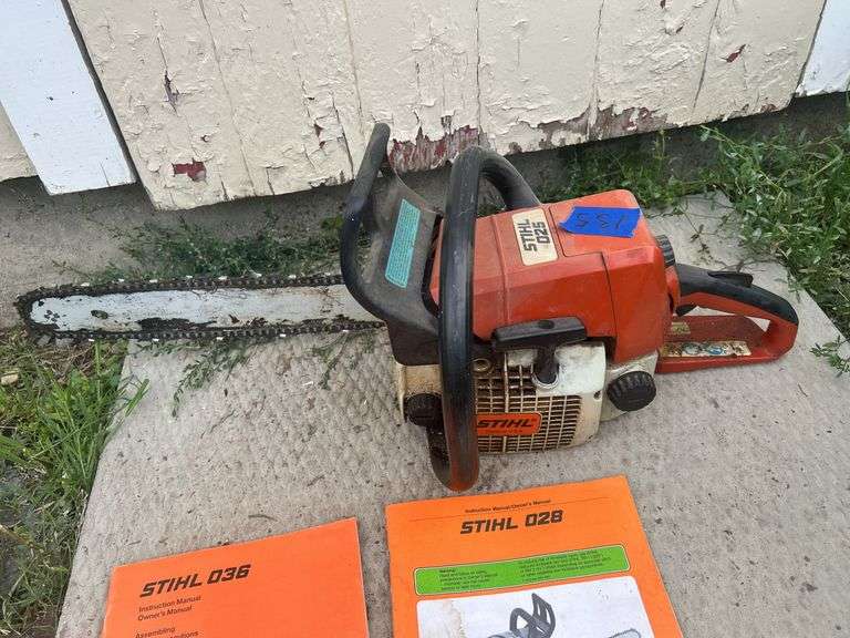 Stihl 025 Chainsaw & Manuals