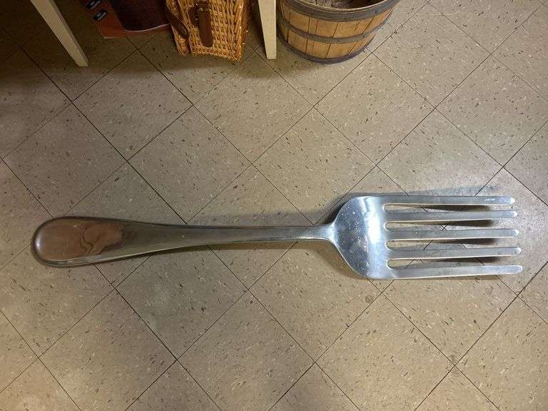 Large Chrome Fork