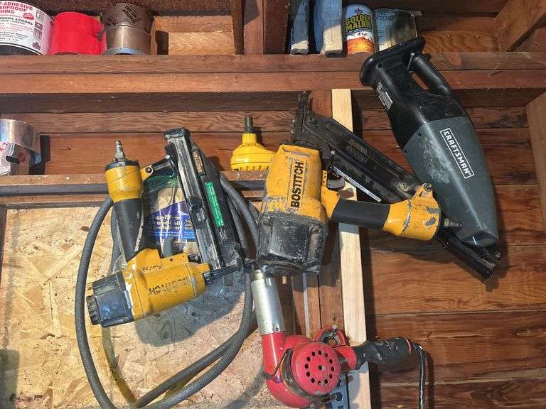Framing Nailer, Air Powered Tools & More