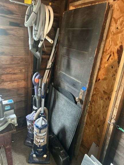Vacuum Cleaners, Briefcase, Doors, Copper Pipe, & Mattress Frame