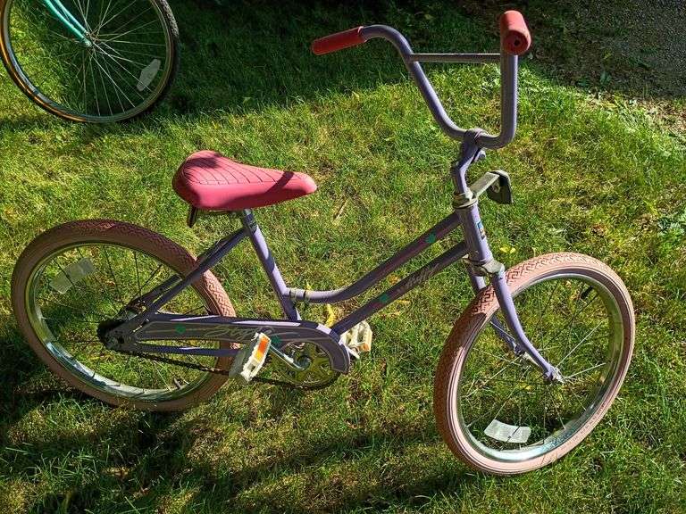 Group of Three Girls Bicycles