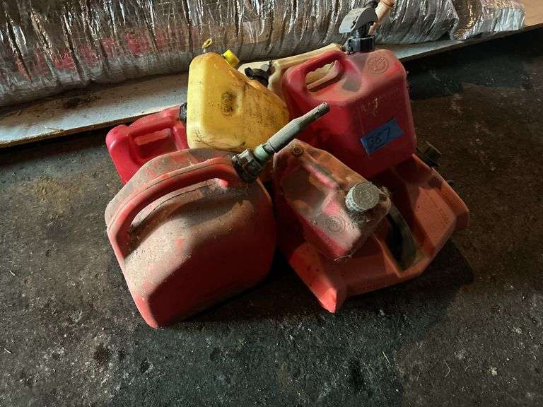 Collection of Fuel Cans