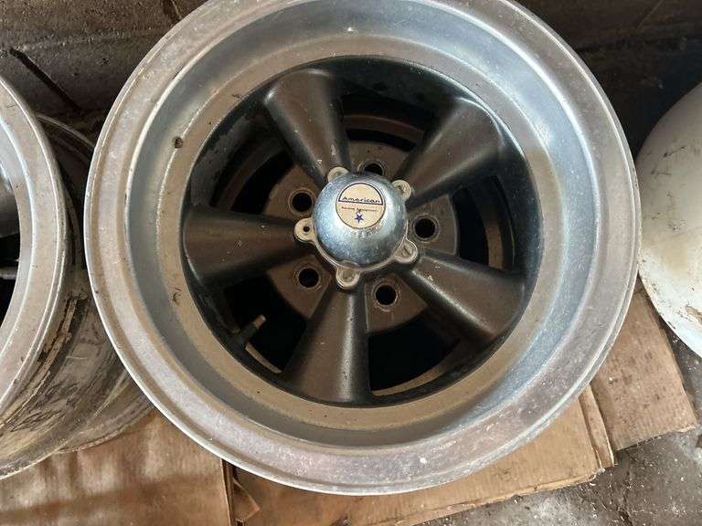 American Racing Rims - Set of 4 (Two 14x6 & Two 14x7)