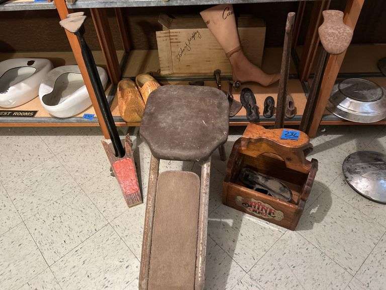 Shoe Repair, Shine, & Display Items