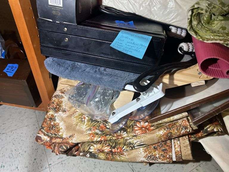 Curtains, Briefcase, Picture Frames, Shoe Closet Organizers, & More