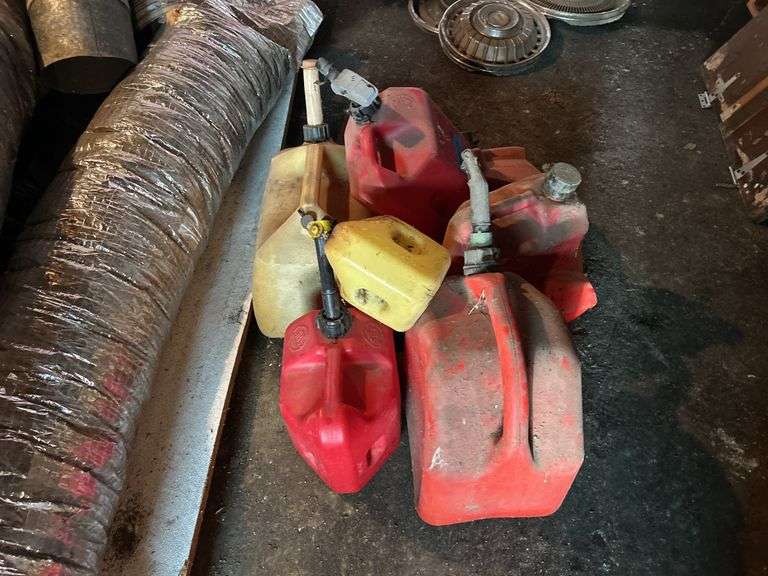 Collection of Fuel Cans
