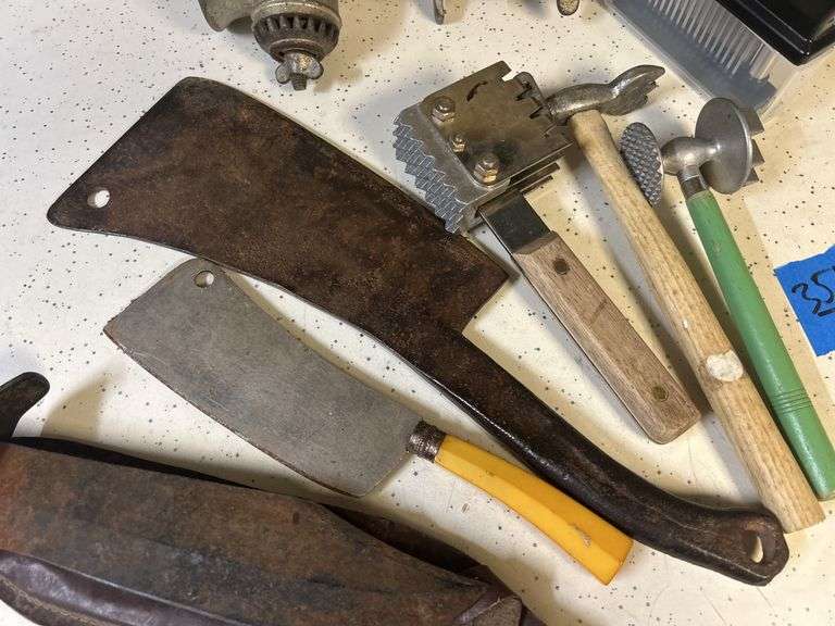 Cleavers, Grinders & Tenderizer