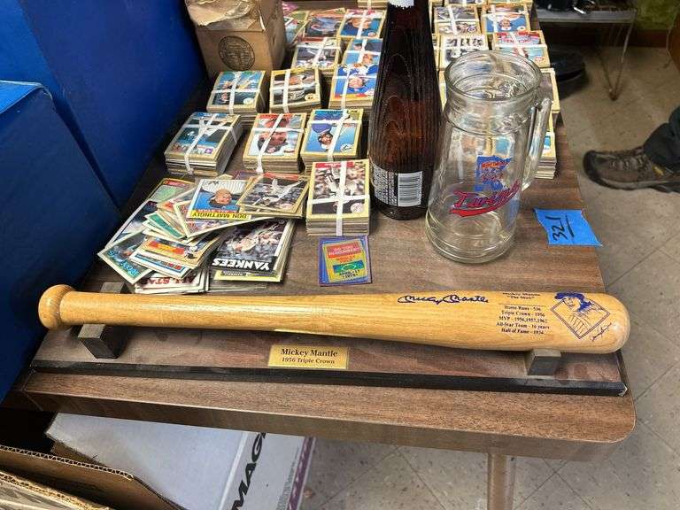 Baseball Card Collection & Related Items