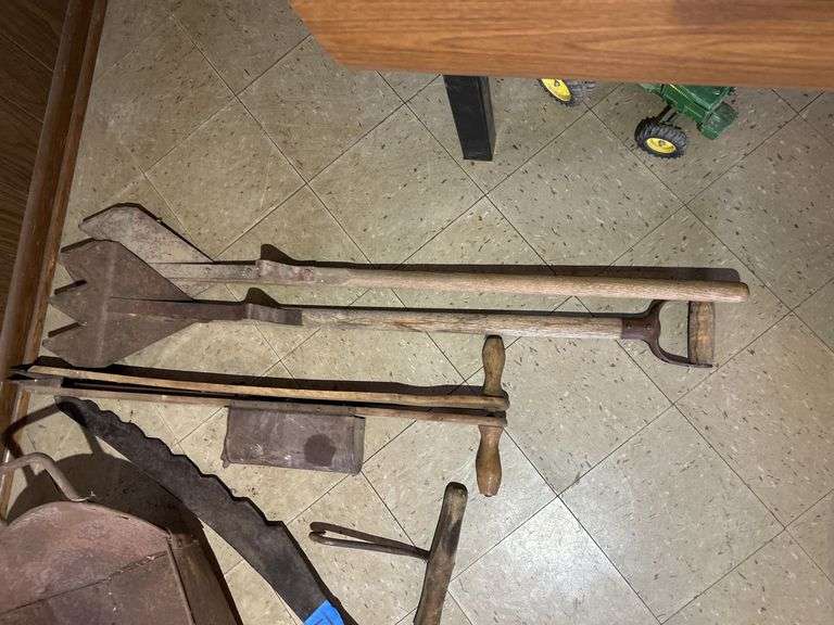 Planter, Hay Knives, Grain Scoop, & More