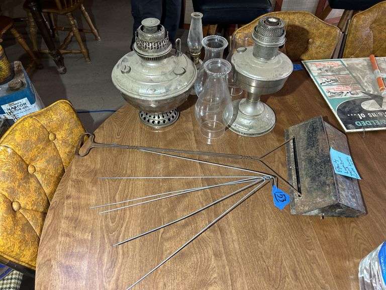 Oil Lamps + Equity Lumber Yard Turtle Lake Dust Pan