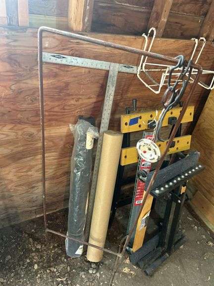 Movers Dolly, Roller Stand, T-Square, Screen Material, & More