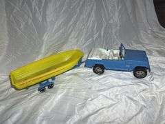 Tonka Jeepster with Trailer