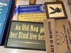 Collection Of Signs - Some Metal, Some Wood