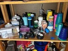 Canister Set, Water Bottles, Plastic Cups, & More