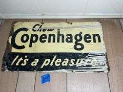 Metal Copenhagen Sign