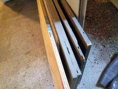 Outdoor Paneling/Vertical Siding, Pieces of 3/4-In Plywood & More