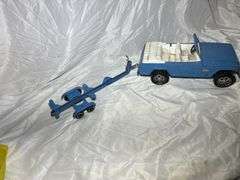 Tonka Jeepster with Trailer