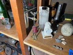 Collection of Items on a Shelf