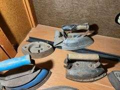 Collection of Irons & One Fuel Can