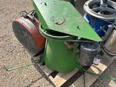 Grain bin filling spreaders & Behlen Fan