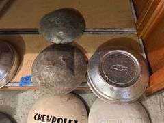 Collection of Hubcaps