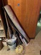Mop Bucket, Mops, Carpet Remnant, Rugs, & More