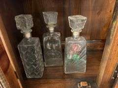 Decanter & Bottle Collection - Inside The Hutch