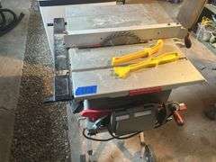 Craftsman 10-In Table Saw on Cart