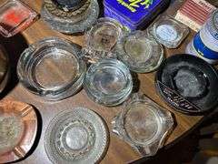 Table Top Full of Smoking & Tobacco Related Items