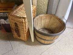 Small Yellow Table, Bread Box, Basket, Liquid Dispenser, & More