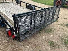2015 Diamond C 14 Ft Flatbed Trailer