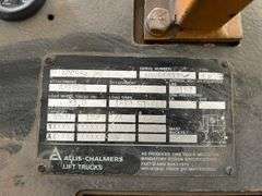 Allis Chalmers Propane Forklift