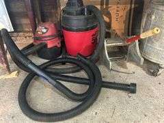 Metal Mop Bucket & Two Shop Vacs