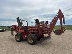 Ditch Witch 7610 4x4 Trencher W/Backhoe, Cable plow & Backfill Blade