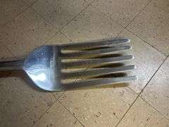Large Chrome Fork