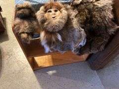 Rabbit & Raccoon Furs, Raccoon Tails, & a Mask