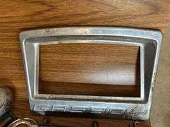Collection Of Vehicle Emblems, Lights, & Related Items