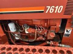 Ditch Witch 7610 4x4 Trencher W/Backhoe, Cable plow & Backfill Blade