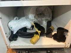 Hobart Handler 140 Wire Feed Welder with Accessories & Metal Cabinet